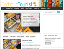 Tablet Screenshot of catholictourist.com